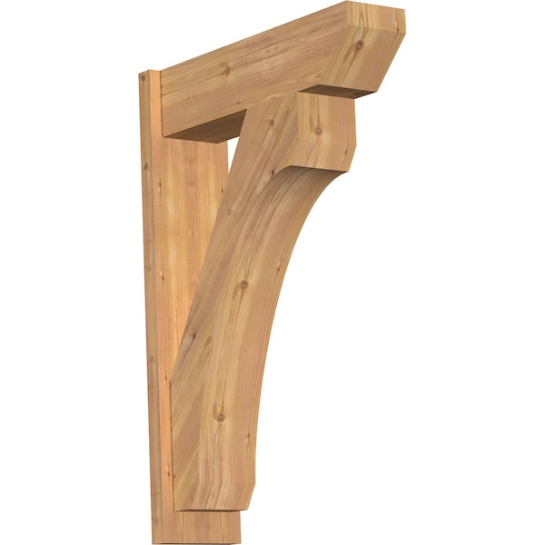 Ekena Millwork Legacy Slat Smooth Outlooker, Western Red Cedar, 7 1/2"W x 26"D x 38"H OUT08X26X38LEC06SWR - main